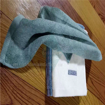 China Bulk Wholesale custom Bamboo beach towels Producer Custom Teal Color Bamboo Sweat Towels Factory